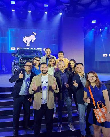 With the Ford community at the Bronco launch